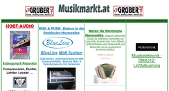 Desktop Screenshot of amu.musikmarkt.at