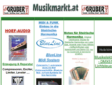 Tablet Screenshot of amu.musikmarkt.at